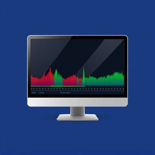 Ícone de monitor com timeline de vídeo representando ediäão de vídeo
